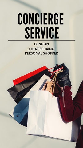 Personal Shopping with Concierge Service